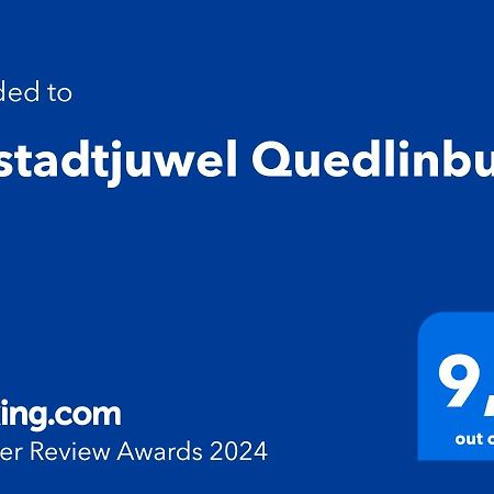 Altstadtjuwel Quedlinburg Exterior foto